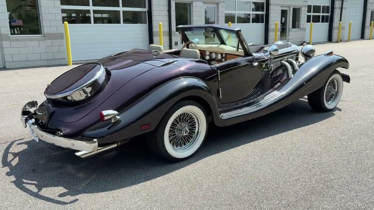 1934 Mercedes Benz 500K Special Roadster Replica - YouTube