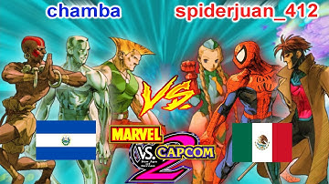 Marvel vs Capcom 2: New Age of Heroes - chamba vs spiderjuam_412