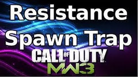 mw3 Survival mode resistense spawn trap