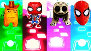 Gegagedigedagedago 🆚 Funko Pop Marvel 🆚 Zoonomaly 🆚 Spider Man 🎶 Who is Best?