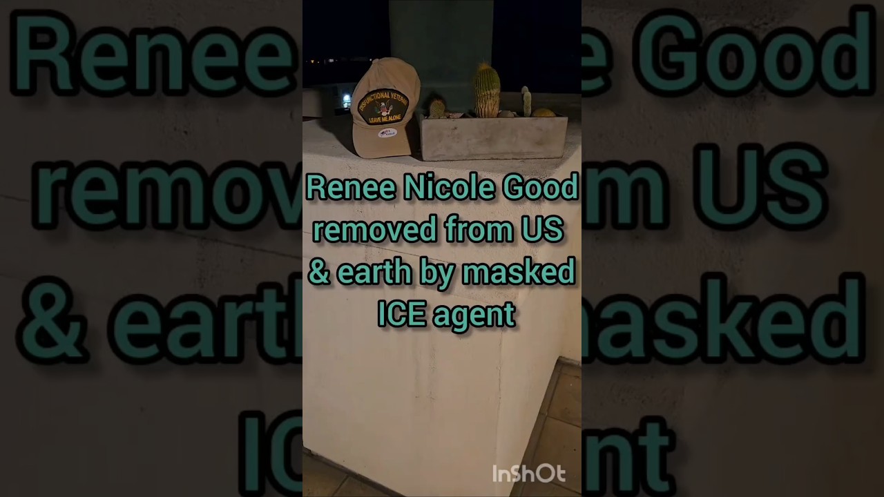 Renee Nicole Good removed from US & earth by masked ICE agent