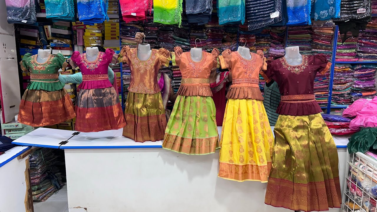 கிட்ஸ் பட்டுப்பாவாடை கலெக்சன்ஸ் Restock (1-3 வயது)