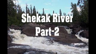 Northern Ontario Canoe Trip\ The Shekak River Part-2