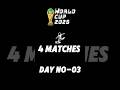 DAY NO-3 TOTAL 4 MATCHES #football #fifaworldcup2026 #shorts #fifa #analysis #footballedits #fan