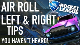 Advanced Air Roll Tips You need to know! (Tutorial) | Rocket League