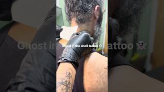 Ghost in the shell tattoo 👻 #tattoo #tattoofun #tattooartist #tattooideas #animetattoo