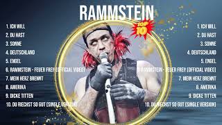 Rammstein Greatest Hits ~ Top 10 Best Songs To Listen in 2023 & 2024