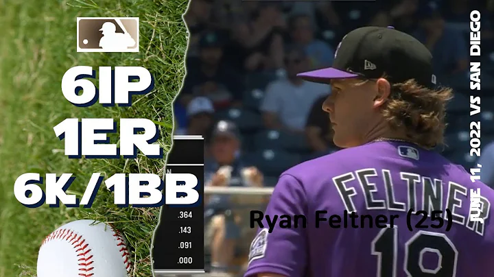 Ryan Feltner (25) | June 11, 2022 | MLB highlights