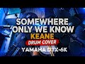 Drum Cover - Somewhere Only We Know - Keane | Yamaha DTX-6k 