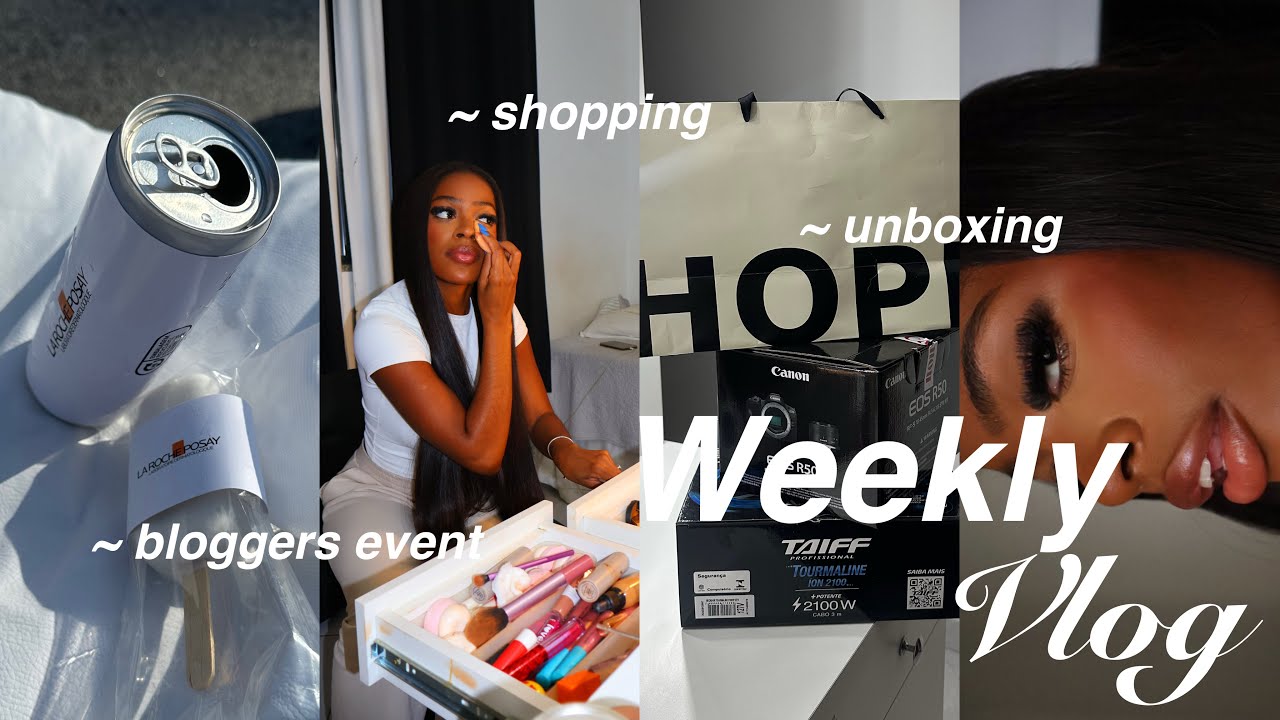 WEEKLY VLOG 🤍|| vivendo meu BEST lifestyle: shopping, unboxing, gym routine, faculdade & mais! ✨