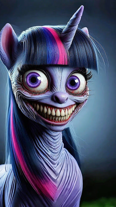Horror version of the My Little Pony: Friendship Is Magic characters #horror