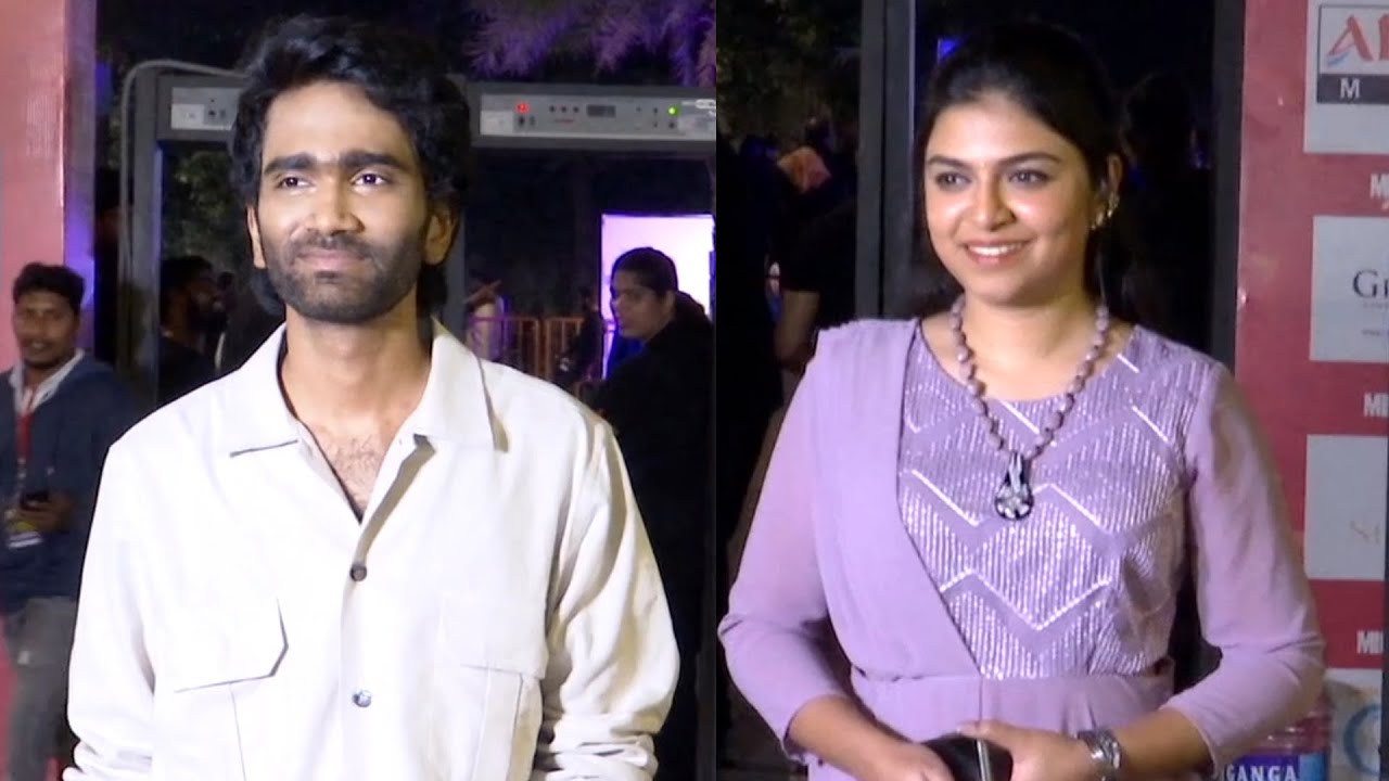 Love Today Hero Pradeep Ranganathan Exclusive Visuals @ Santosham Awards 2022 | Tollywood Celebs