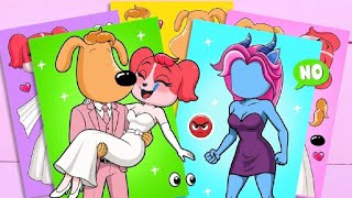 [ Toy ASMR ] sheriff labrador sticker book #asmr #sprunki #labrador 