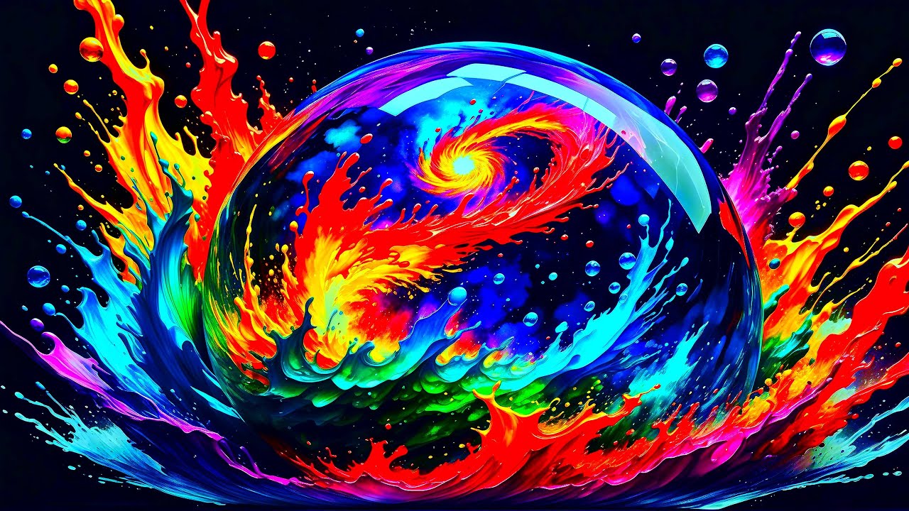 Color Cognition - Vivid Background Video TV Wallpaper 4K No Sound