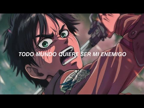 "Te dicen que eres el mejor, pero una vez te das la vuelta, nos odian" || Enemy - Imagine Dragons
