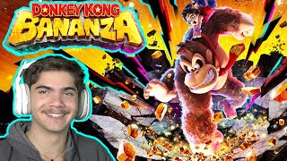 donkey kong bananza game play part 1 with hobbyfamilytv