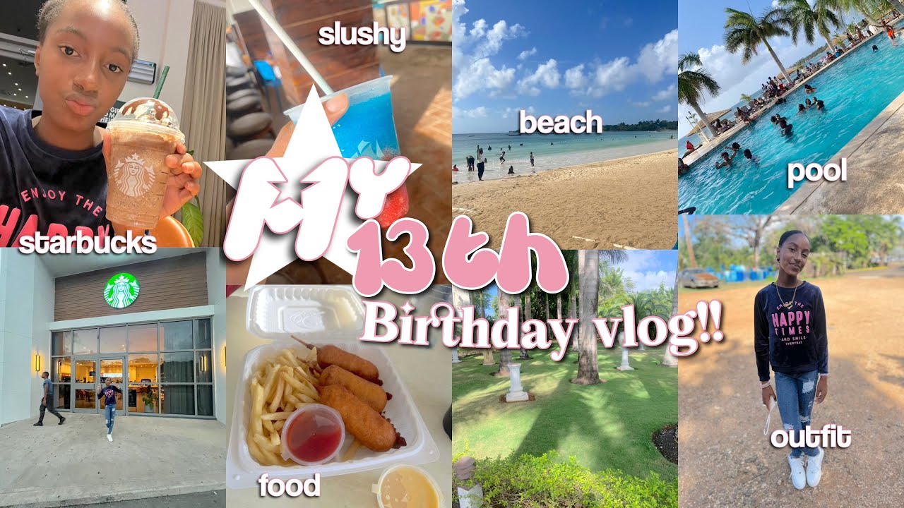 ✩ MY 13TH BIRTHD✩Y VL✩G! || Starbucks,Beach, Pool, Gifts and more!