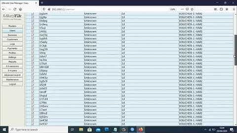 Setting Voucher Hotspot MikroTik Menggunakan Userman   User manager