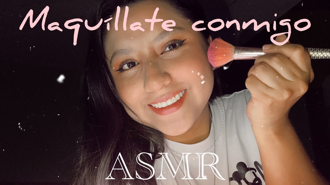 Maquíllate conmigo/ Asmr 🫀💄