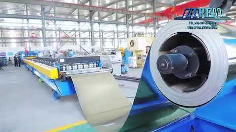 Fully Automatic Floor decking corrugated roof roll forming machine whatsapp:+8615613740026