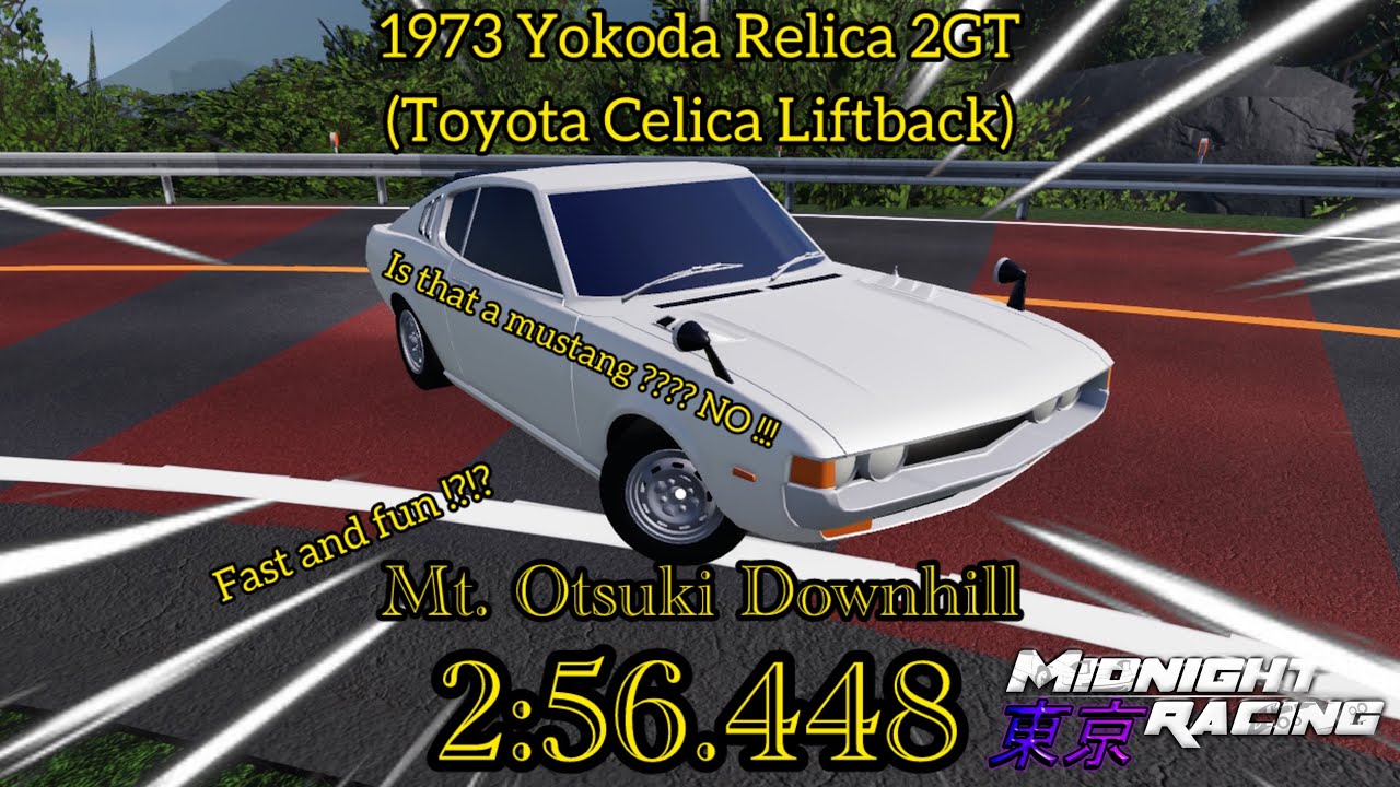 [2:56.448] 1973 Toyota Celica Liftback, Fast and Fun !! Mt. Otsuki Downhill - Midnight Racing: Tokyo