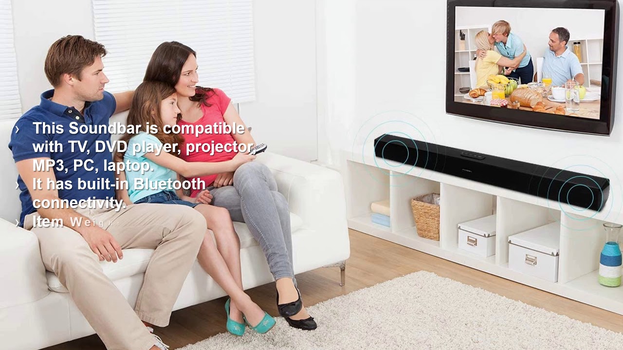 Best Soundbars 2021 Under 100 Affordable TV Sound Bar Reviews YouTube