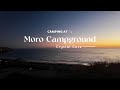 Crystal Cove SB Moro campground || setting up camp