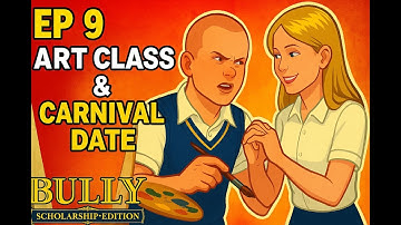 Bully EP 9 - Art Class 2 & Carnival Date with Pinky | Fun Moments & Romantic Mission! Rockstar Games