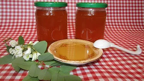 Варенье из цветков белой акации с лимоном (акациевый мёд)