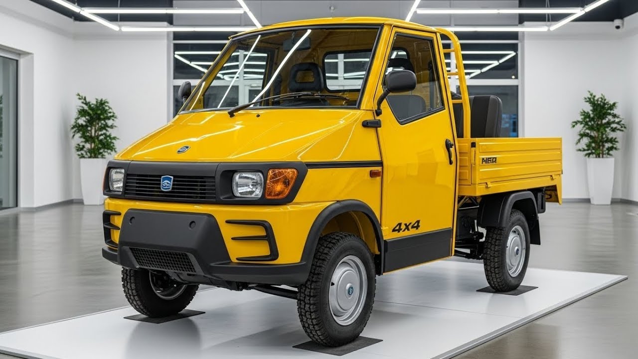 New 2025 APE Piaggio 4 × 4 Finally Launched.!!!
