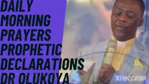 DAILY MORNING PRAYERS PROPHETIC DECLARATIONS  DR OLUKOYA #olukoya  #drdkolukoyaprayers #mfmwarfares