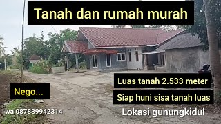 Dijual rumah bagus siap huni tanah luas harga murah