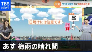 【6月18日関東の天気予報】サヨナラ寒気 あす梅雨の晴れ間