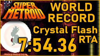 Super Metroid - Crystal Flash RTA in 7:54.36 (World Record)
