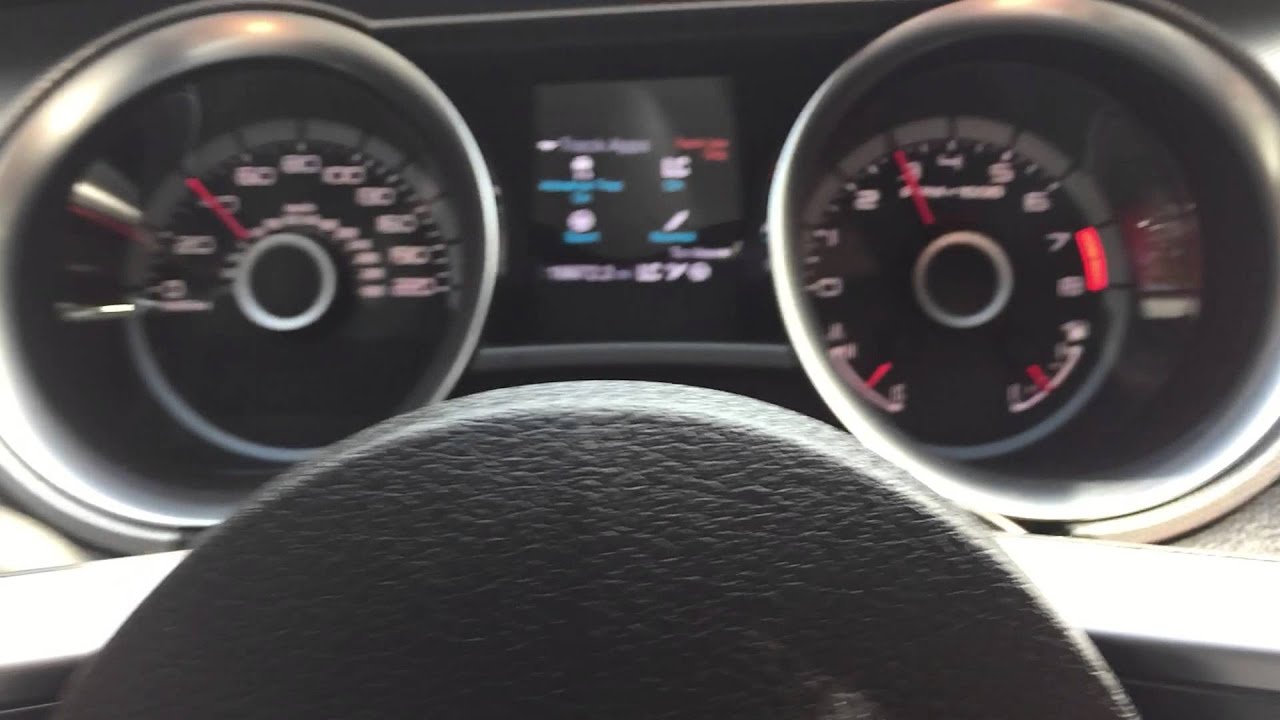 2nd gear pull. Playing around 2013 Shelby GT500.