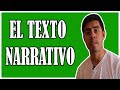 ¿Qué es un TEXTO NARRATIVO?