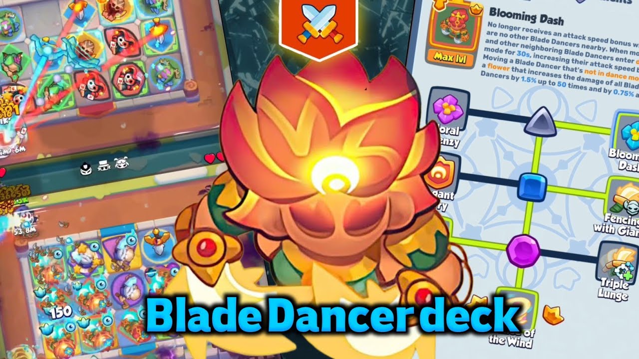 How to play with Blade Dancer 🤯Blade Dancer vs Monk ⚔️Rush Royale Full