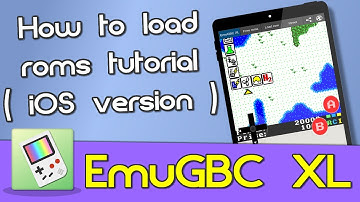 How to load roms in EmuGBC XL (iOS) #ios #emulator #gameboy