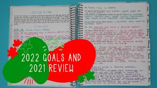 ✿ 2021 Review and Goal Setting 2021 ✿ Functional Flexi Planner ✿ Tilly Journals Goal Planner ✿