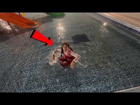 ليش رورو رمت ميما بالمسبح بمريول المدرسة ميما و رورو