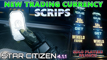 Star Citizen - New Trading Currency/Scrips! Super Easy To Earn And Trade!