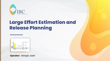 Webinar| Large Effort Estimation and Release Planning