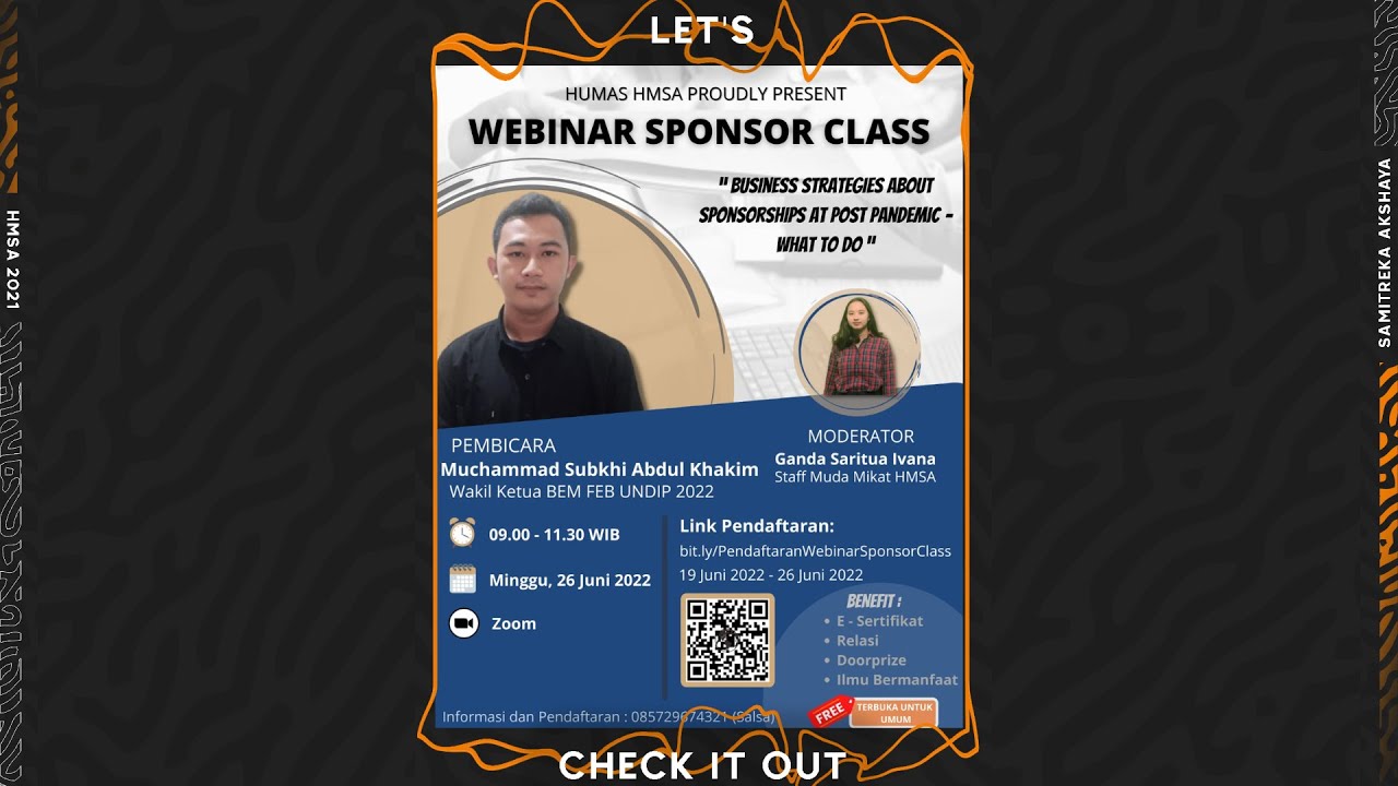 🔴[LIVE] WEBINAR SPONSOR CLASS - YouTube