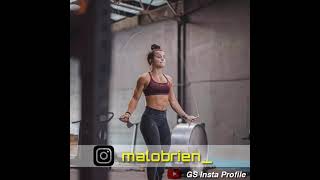 malobrien Instagram profile || insta cute girl || motivation gym video Shorts shorts_video