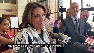 Terry Saban Talks About Nick's Kids Foundation