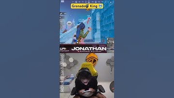 GRENADE 💣 KING JONATHAN GAMING 1v4 WITH GRENADE😱| HACKER OR WOTT🥵#jonathangaming #jonathan #bgmi