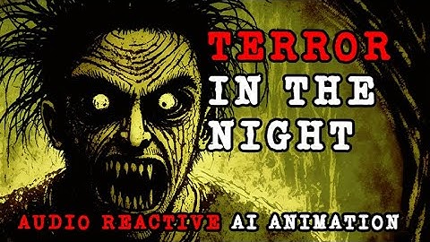Terror in the Night: A Synchronized Audio and AI Animation Experience | Stable Diffusion