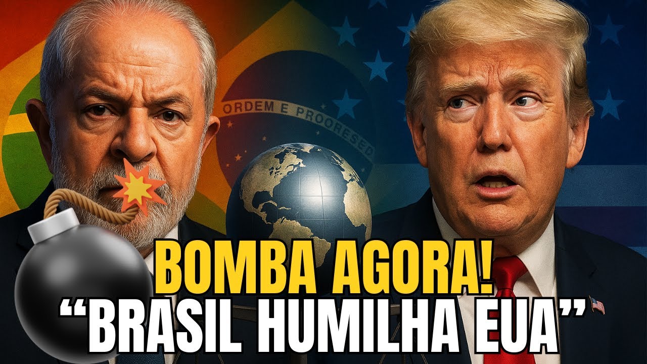 “BOMBA: Lula HUMILHA Trump em choque histórico no BRICS!”