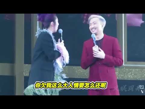 杨千嬅当金像奖颁奖嘉宾，给前男友郑中基颁奖，两人一笑泯恩仇