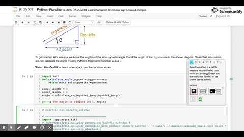JupyterGraffiti: Using the API